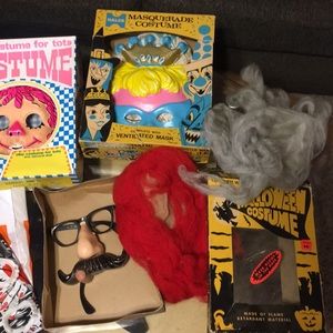 Vintage Rare Halloween Costumes Lot
